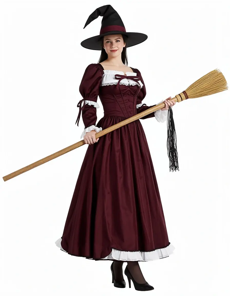 Witch Ensemble classico con cappello