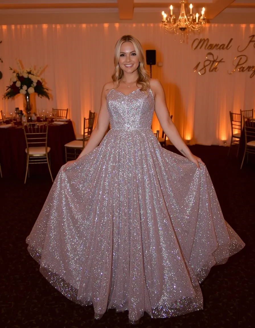 Sparkly Cocktail Dress per diciottesimo