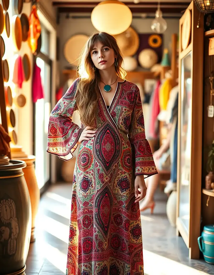 Anni 70 Vestiti: Disco and Boho Styles
